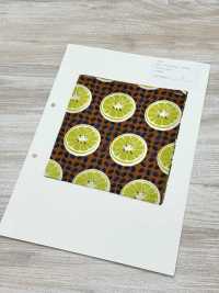 4249 세븐베리® 브로드클로스 스타일리시 릴렉스 / 오렌지[원단] VANCET 서브 사진