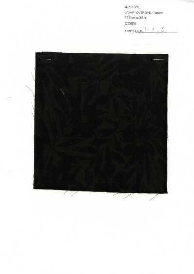 4252DYE SEVENBERRY® 브로드클로스 오버다이 / Flower