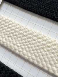 HC-1061 매우 두꺼운 플랫 코튼 스트링 스톤 그레인[리본 / 테이프 / 코드] 이름 없음 서브 사진