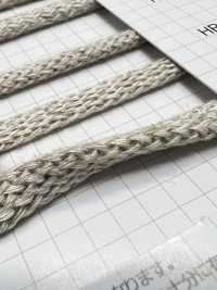 HR-1028 리넨 블렌드 니트 백 L[리본 / 테이프 / 코드] 이름 없음 서브 사진