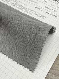 OS2514 린넨 1/40 헤링본 숯염색 감색 타닌염색[원단] SHIBAYA 서브 사진