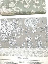 KP9073 손으로 그린 꽃무늬 론(원형 롤)[원단] COSMO TEXTILE 서브 사진