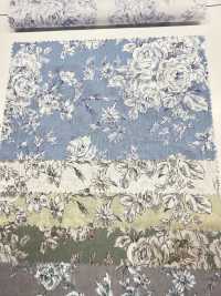 KP9073 손으로 그린 꽃무늬 론(원형 롤)[원단] COSMO TEXTILE 서브 사진