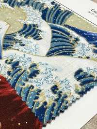 AP61901 일본 패턴 도비 글리터(원형)[원단] COSMO TEXTILE 서브 사진