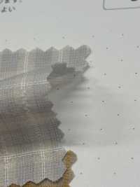 SBT-026 오가닉 도비 체크[원단] 쿠와무라 섬유(KUWAMURA) 서브 사진