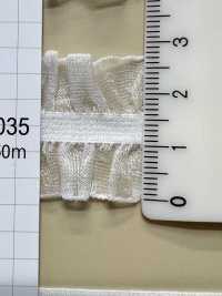 HW-3035 오간자 더블 러플 스트레치 테이프[리본 / 테이프 / 코드] 이름 없음 서브 사진