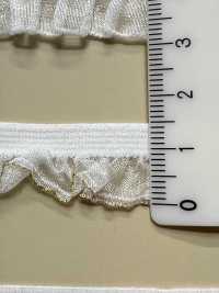 HW-3036 골드 글리터와 스트레치 테이프가 달린 오간자 러플[리본 / 테이프 / 코드] 이름 없음 서브 사진