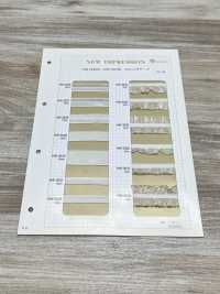 HW-3037 실버 글리터와 스트레치 테이프가 달린 오간자 러플[리본 / 테이프 / 코드] 이름 없음 서브 사진