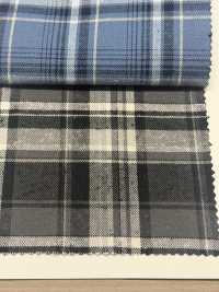 K-4031 빈티지 나프드 트윌 체크 (나프드 스타일 퍼지)[원단] 쿠와무라 섬유(KUWAMURA) 서브 사진