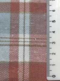 K-4031 빈티지 나프드 트윌 체크 (나프드 스타일 퍼지)[원단] 쿠와무라 섬유(KUWAMURA) 서브 사진