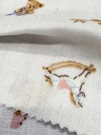 AP55205 파스텔 애니멀 더블 거즈(라운드)[원단] COSMO TEXTILE 서브 사진