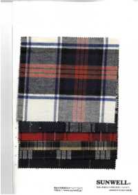 26139 원사 염색 20실 비옐라 체크[원단] SUNWELL 서브 사진