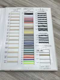 K-610 원사 염색 폴리에스터 탄성 브레이드[리본 / 테이프 / 코드] RIVER 서브 사진