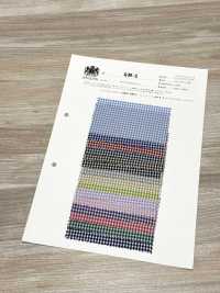 GM-1 60/1 깅엄 체크[원단] 쿠와무라 섬유(KUWAMURA) 서브 사진