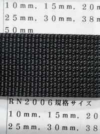 RN2006 RN 테이프, 백스티치 직조(불규칙)[리본 / 테이프 / 코드] RIVER 서브 사진