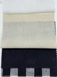 CHL-6341 리넨 파나마 블록 체크[원단] 쿠와무라 섬유(KUWAMURA) 서브 사진