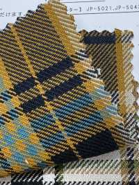 JP-5052 8/1 헤비 트윌 체크[원단] 쿠와무라 섬유(KUWAMURA) 서브 사진