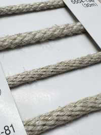 5504-80 리넨 시리즈 라운드 코드 콘고치[리본 / 테이프 / 코드] RIVER 서브 사진