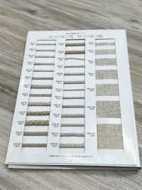 5504-82 리넨 시리즈 라운드 코드 콘고치[리본 / 테이프 / 코드] RIVER 서브 사진