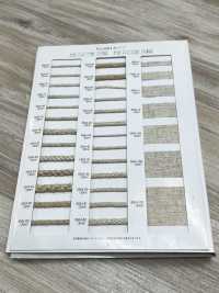 5504-12 리넨 시리즈 플레인 직조 테이프[리본 / 테이프 / 코드] RIVER 서브 사진