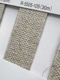 R-5505-105 리넨 시리즈 고무 테이프[리본 / 테이프 / 코드] RIVER 서브 사진