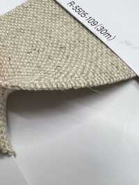 R-5505-109 리넨 시리즈 고무 테이프[리본 / 테이프 / 코드] RIVER 서브 사진