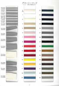 GC-CC-SAMPLE 그로시 코드 & 코튼 코드 컬렉션 샘플[샘플북] RIVER 서브 사진