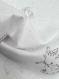 1026-648-1 60 잔디 자수 고양이[원단] 홋코(HOKKOH) 서브 사진