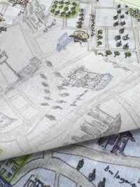 DP-5000-5 60 잔디 디지털 인쇄 지도 패턴[원단] 홋코(HOKKOH) 서브 사진