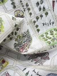 DP-5000-5 60 잔디 디지털 인쇄 지도 패턴[원단] 홋코(HOKKOH) 서브 사진