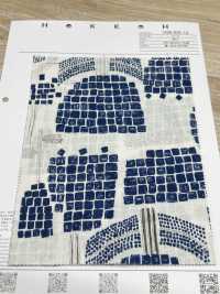 1026-625-14 60개의 잔디 타일 꽃[원단] 홋코(HOKKOH) 서브 사진