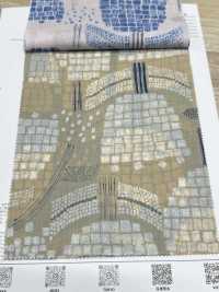 1026-625-14 60개의 잔디 타일 꽃[원단] 홋코(HOKKOH) 서브 사진