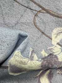 7026-440-1 퓨즈드 저지 트랜스퍼 프린트 플로잉 플라워[원단] 홋코(HOKKOH) 서브 사진