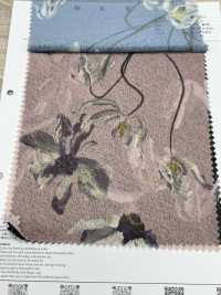 7026-440-1 퓨즈드 저지 트랜스퍼 프린트 플로잉 플라워[원단] 홋코(HOKKOH) 서브 사진