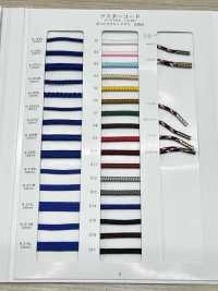 R-204M 광택 코드 라운드 코드 8겹 염색사[리본 / 테이프 / 코드] RIVER 서브 사진