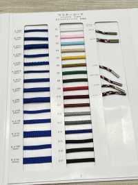 R-212L 러스터 코드 백 스트링, 일반 직조, 원사 염색[리본 / 테이프 / 코드] RIVER 서브 사진