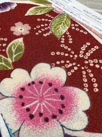 KKP2338-D-UMENIHITTA 후타코 지리멘 매화와 히키타[원단] 우니 섬유(UNI TEXTILE) 서브 사진