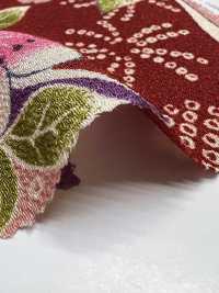 KKP2338-D-UMENIHITTA 후타코 지리멘 매화와 히키타[원단] 우니 섬유(UNI TEXTILE) 서브 사진