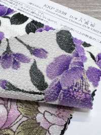 KKP2338-D-YAEZAKURA 후타코 지리멘 더블 벚꽃[원단] 우니 섬유(UNI TEXTILE) 서브 사진