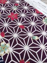 KKP2338-D-ASANOHA 후타코 치리멘 보물 컬렉션[원단] 우니 섬유(UNI TEXTILE) 서브 사진