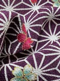 KKP2338-D-ASANOHA 후타코 치리멘 보물 컬렉션[원단] 우니 섬유(UNI TEXTILE) 서브 사진