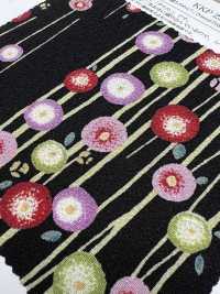 KKP2338-D-YTSUBAKI 후타코 지리멘 유메 츠바키[원단] 우니 섬유(UNI TEXTILE) 서브 사진