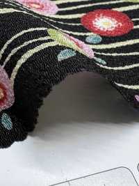 KKP2338-D-YTSUBAKI 후타코 지리멘 유메 츠바키[원단] 우니 섬유(UNI TEXTILE) 서브 사진