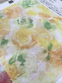 KKP2338-DM-22A 후타코 지리멘 멀티컬러[원단] 우니 섬유(UNI TEXTILE) 서브 사진