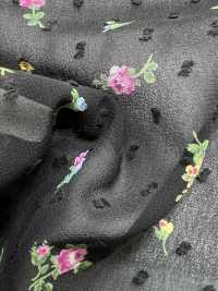 KKP2755-D118 스노우 컷 조젯[원단] 우니 섬유(UNI TEXTILE) 서브 사진