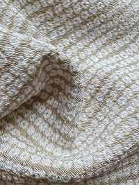 KKP3338-D1127 후타코 지리멘 단색 인쇄 에도 코몬 모스 스티치[원단] 우니 섬유(UNI TEXTILE) 서브 사진