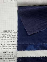 SEL178-ID 14W 셀비지(레드 엣지) 여름 코듀로이[원단] 쿠모이 미인(Kumoi Beauty) 서브 사진