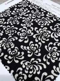 KKP3338-D-KIKUZKS 후타코 지리멘 국화[원단] 우니 섬유(UNI TEXTILE) 서브 사진