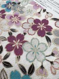 KKP2338-D-SKRZKS 후타코 지리멘 벚꽃[원단] 우니 섬유(UNI TEXTILE) 서브 사진
