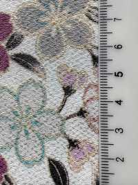 KKP2338-D-SKRZKS 후타코 지리멘 벚꽃[원단] 우니 섬유(UNI TEXTILE) 서브 사진